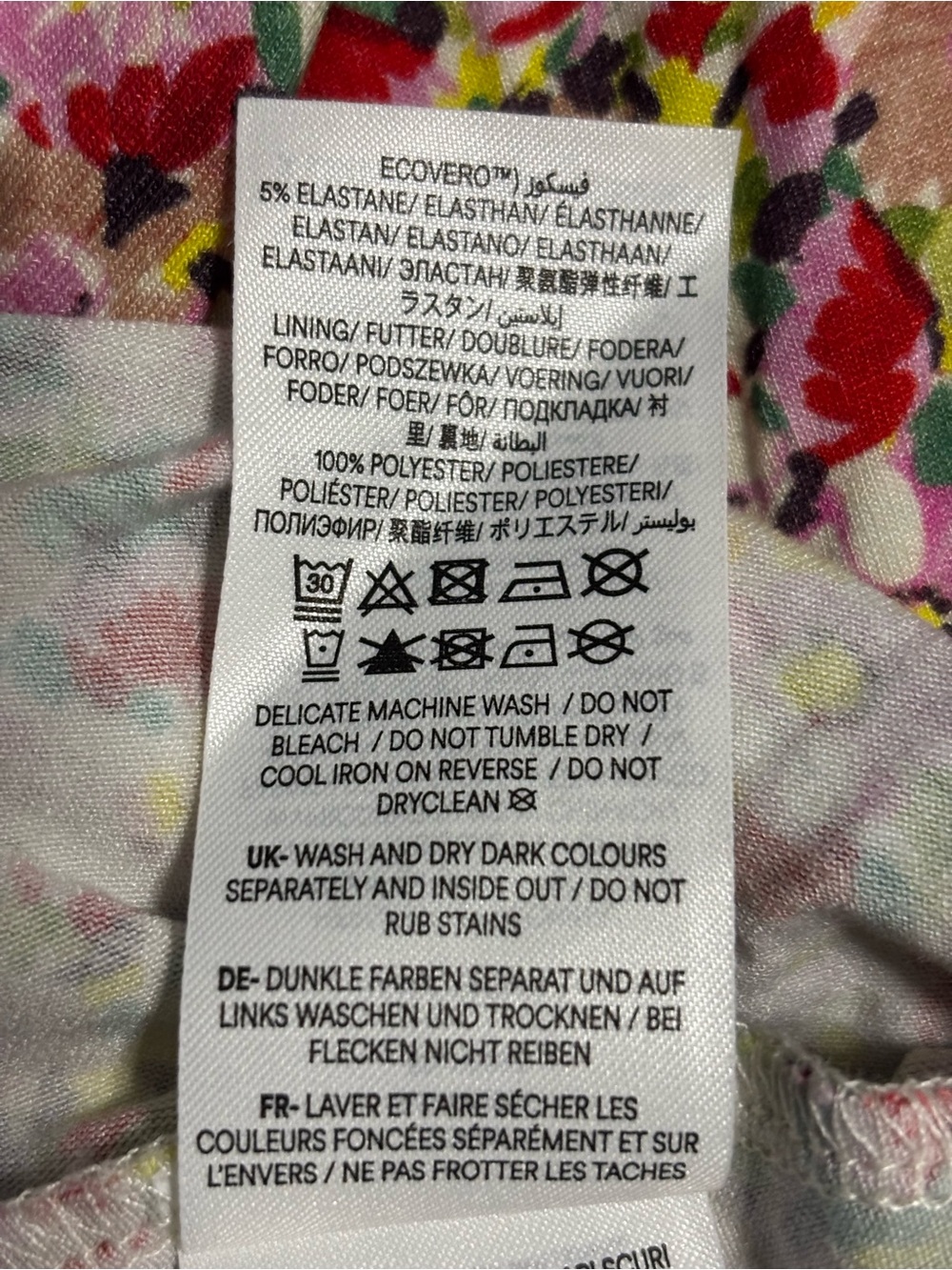 EUC Boden Pink Floral Maxi Dress with Keyhole Neck And Pockets Size 16/18R - Picture 14 of 14